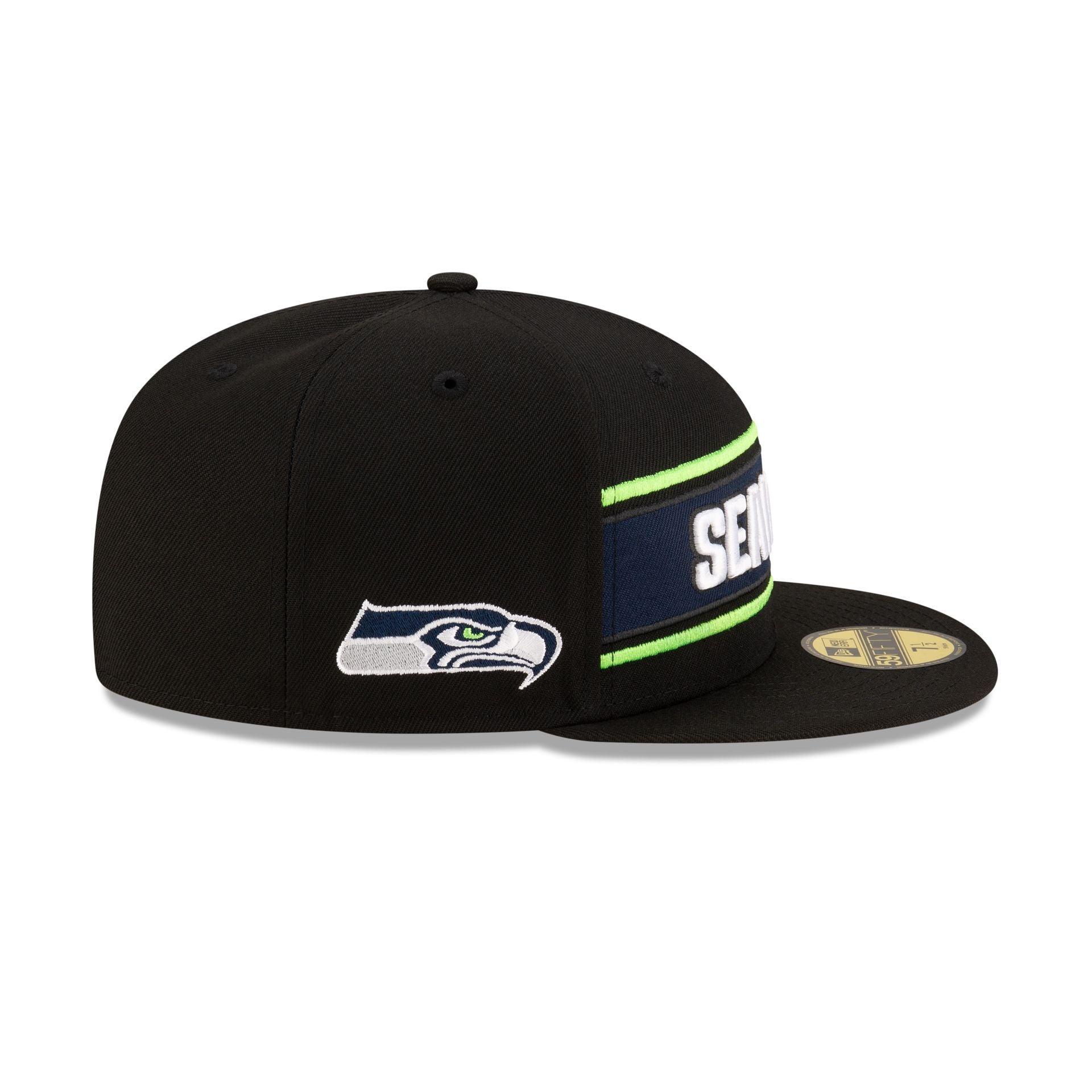 New Orleans Saints 2024 Sideline Black 59FIFTY Fitted Hat Male Product Image