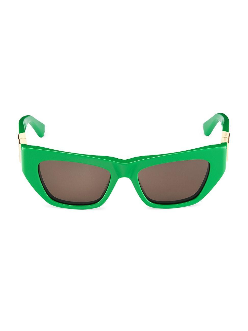 St. Louis Round Gradient Sunglasses, Rose/White Tortoise Product Image