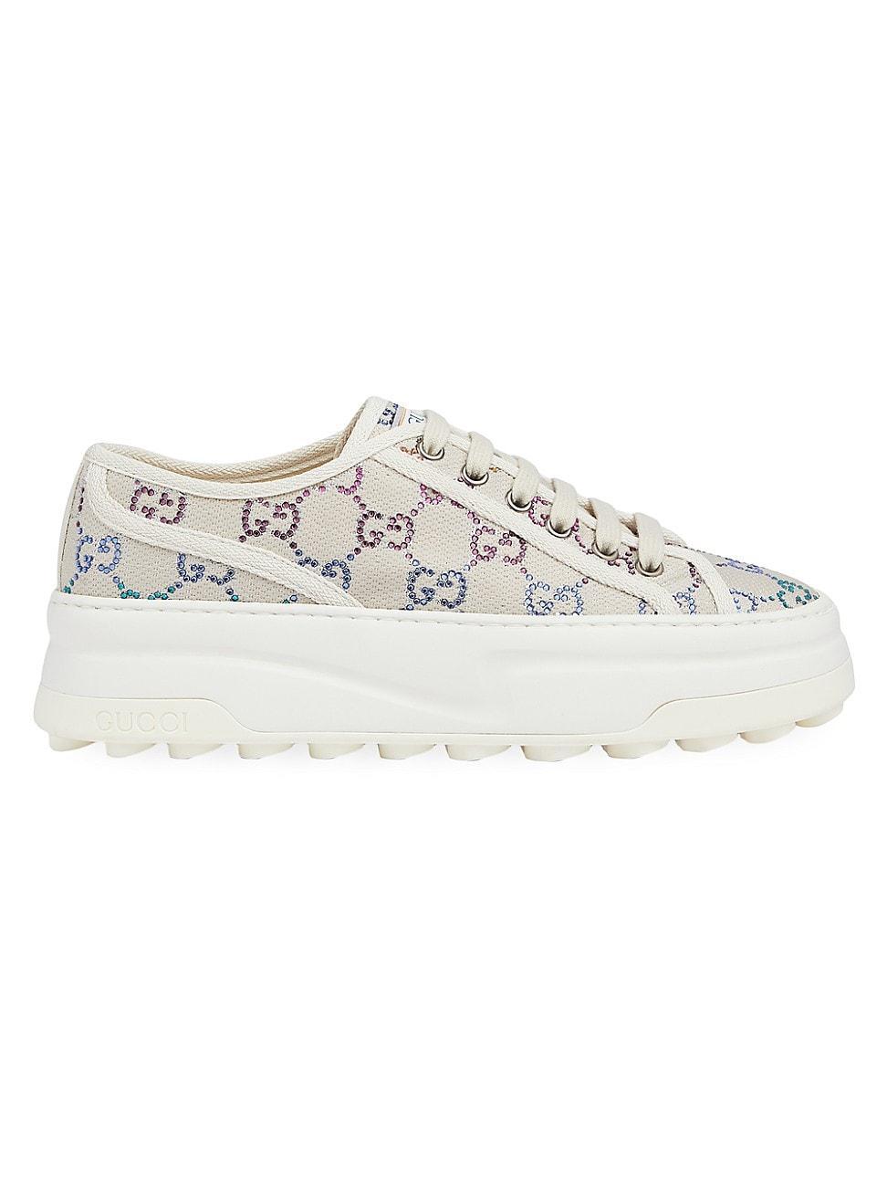 Treck Multicolor GG Platform Sneakers Product Image