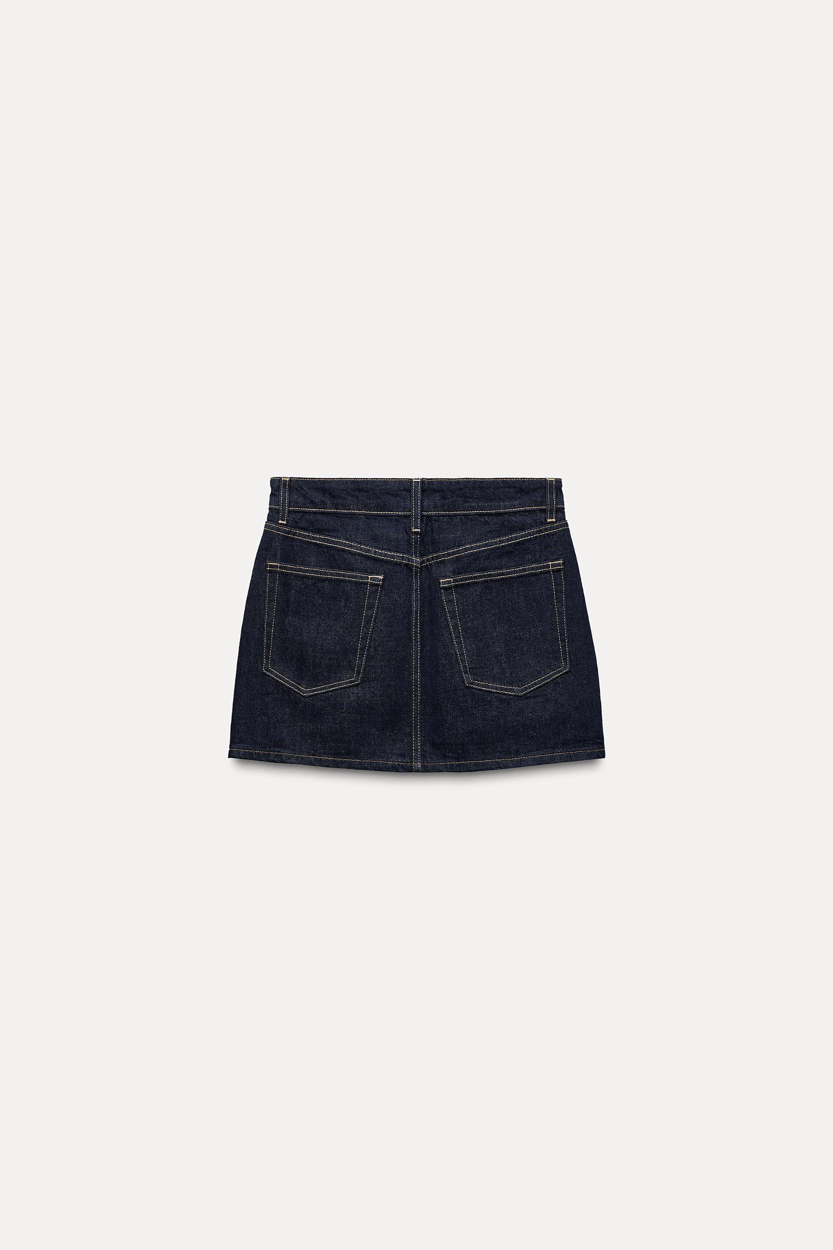 TRF DENIM MINI SKIRT Product Image