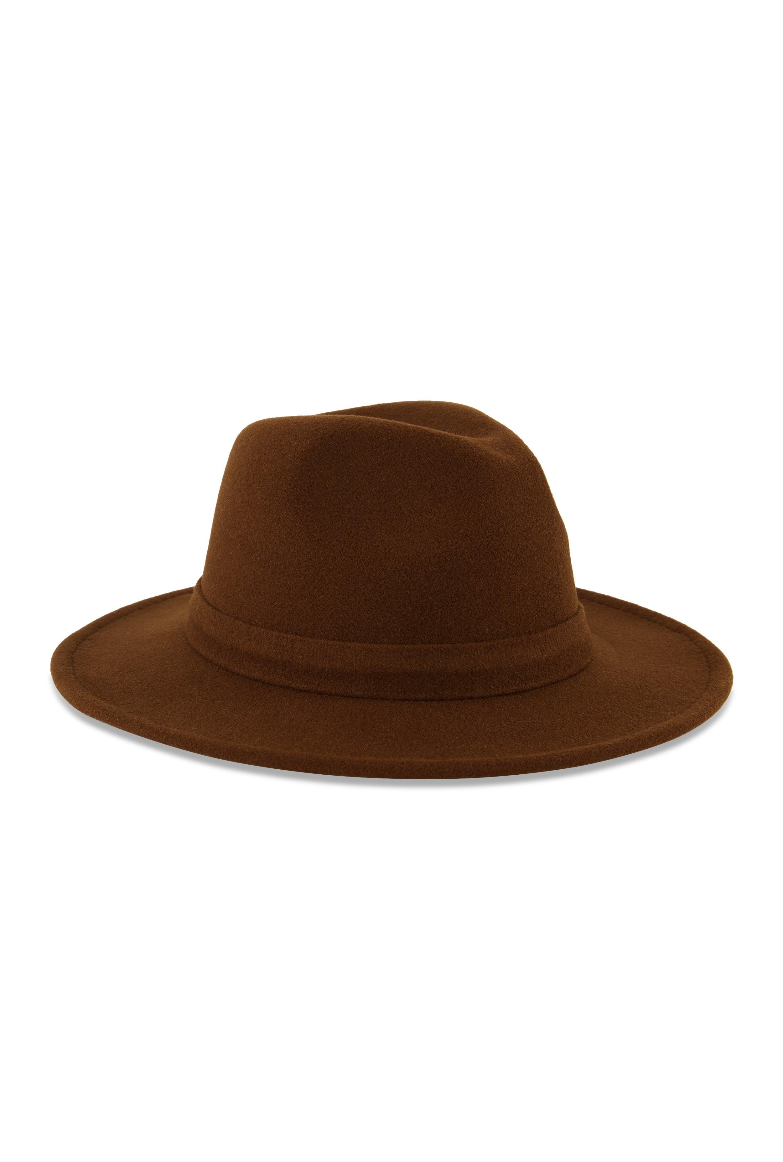 Solid Felt Fedora Female Product Image
