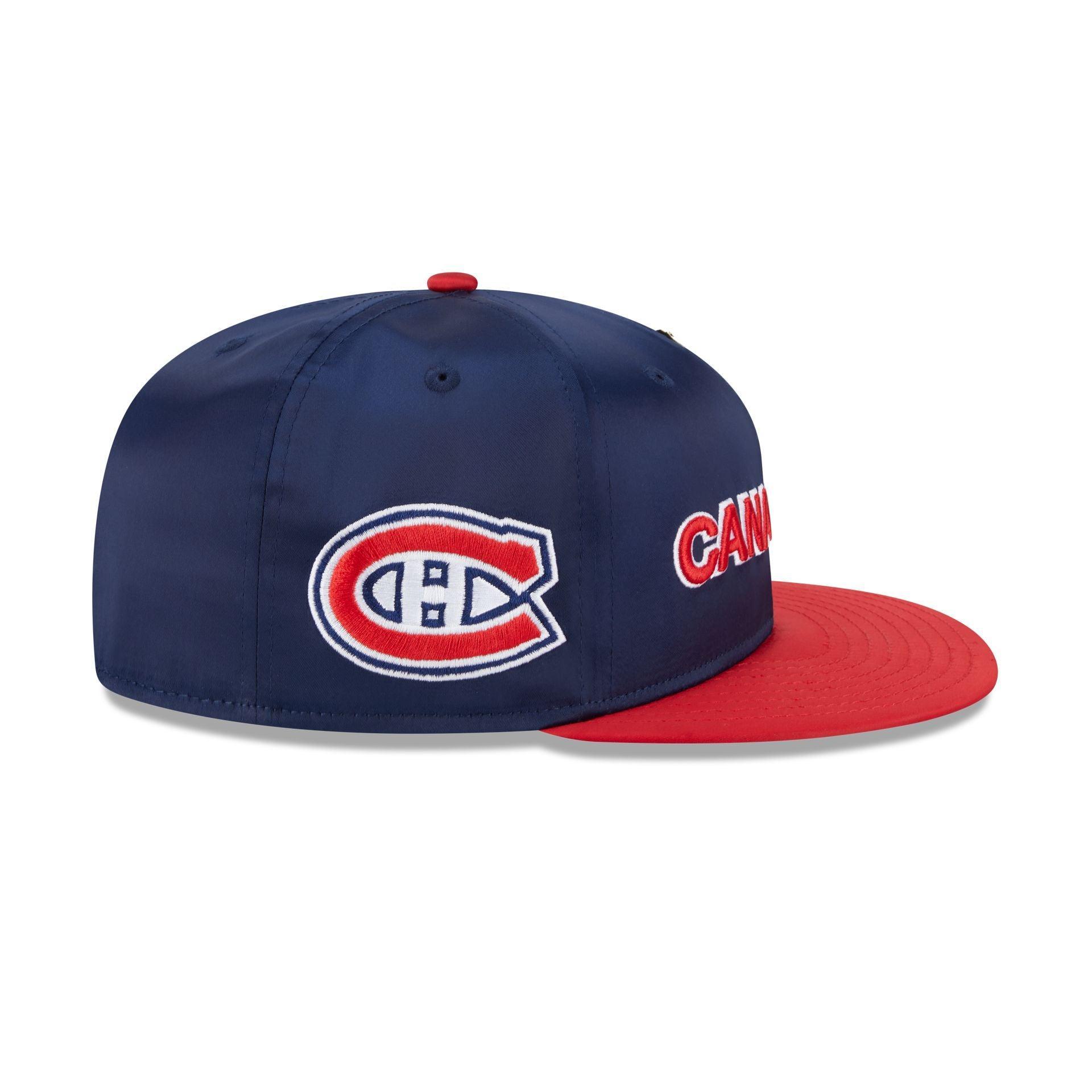 Montreal Canadiens Spring Satin 59FIFTY Fitted Hat Male Product Image