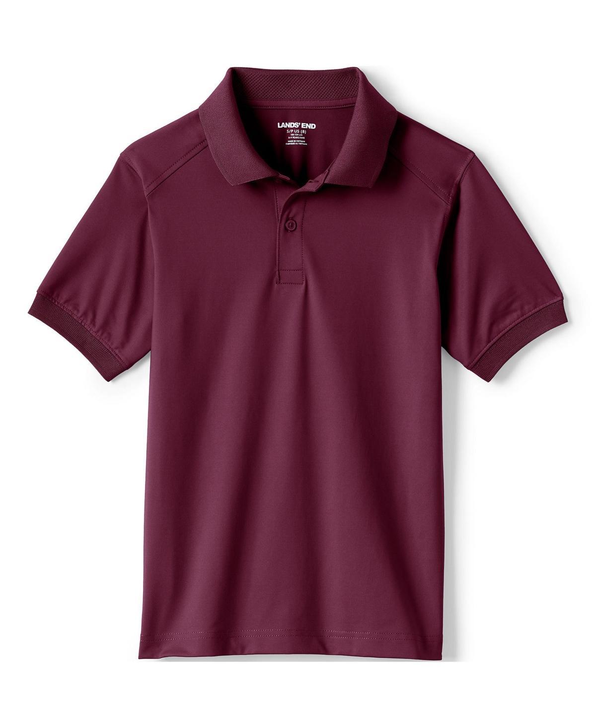 Lands' End School Uniform  Kids Short Sleeve Rapid Dry Polo Shirt in Cobalt at Nordstrom, Size Xx-Small Product Image