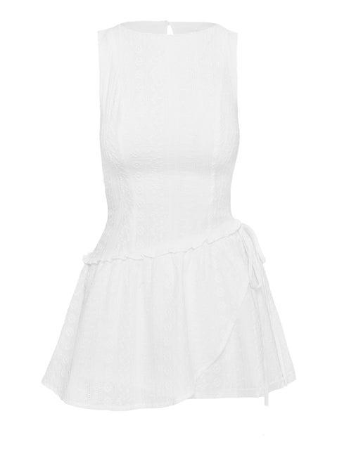 Cosie Mini Dress White Product Image