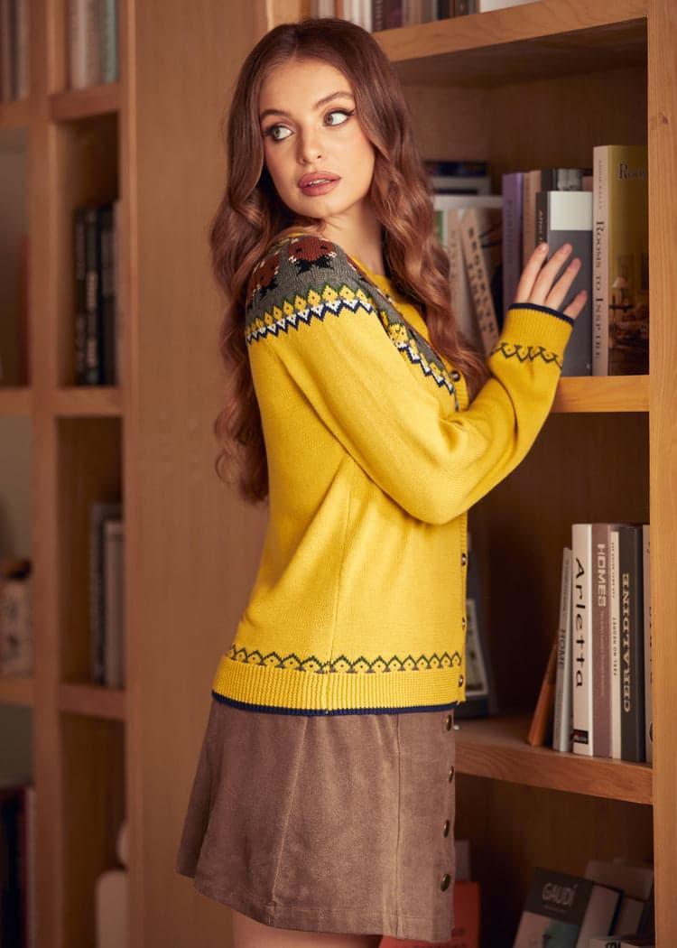 Retro Rebel Raglan Cardigan Product Image