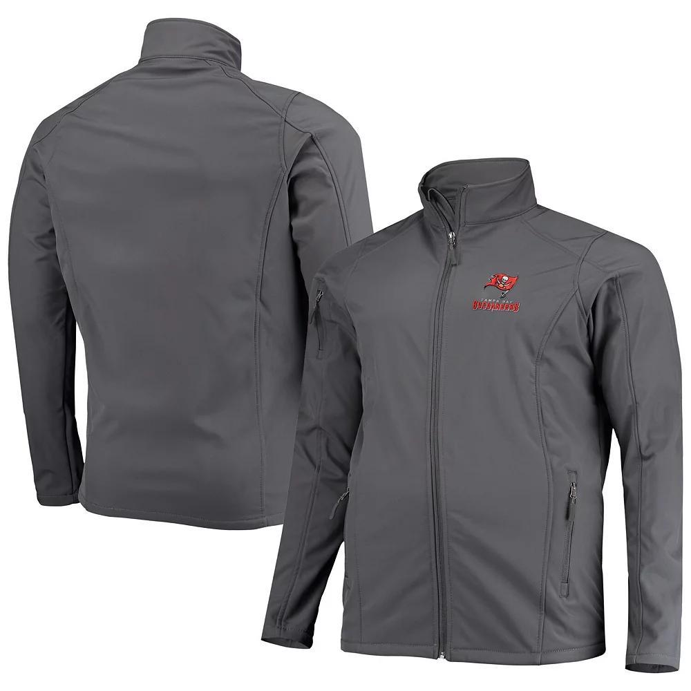 Men's Dunbrooke Pewter Tampa Bay Buccaneers Big & Tall Sonoma Softshell Full-Zip Jacket, Size: 2XLT, Charco Product Image