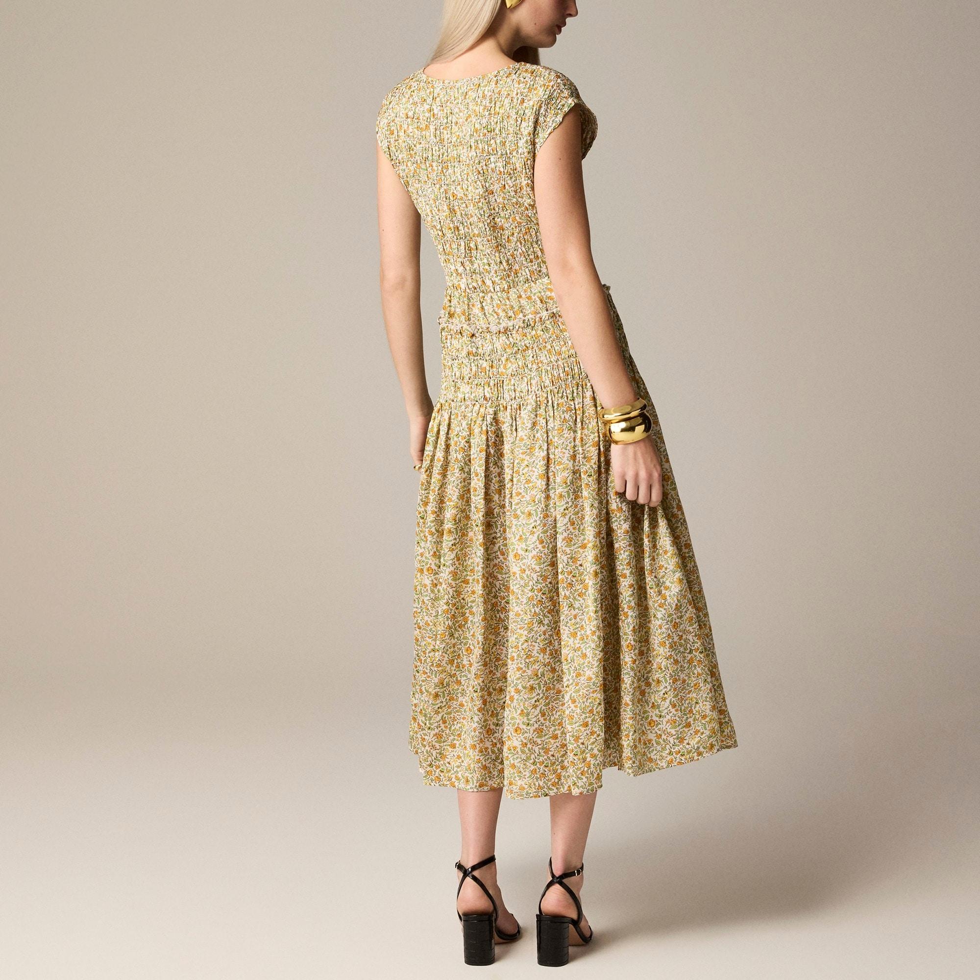 Maude dress in floral vines Product Image