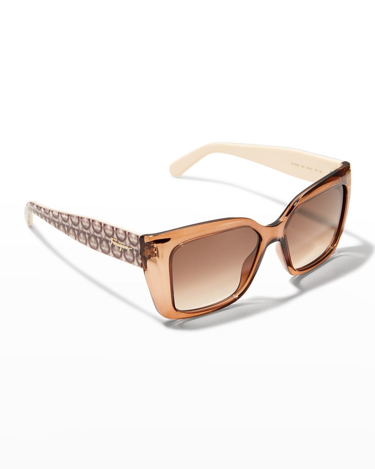 Salvatore Ferragamo Square Sunglasses, 55mm Product Image