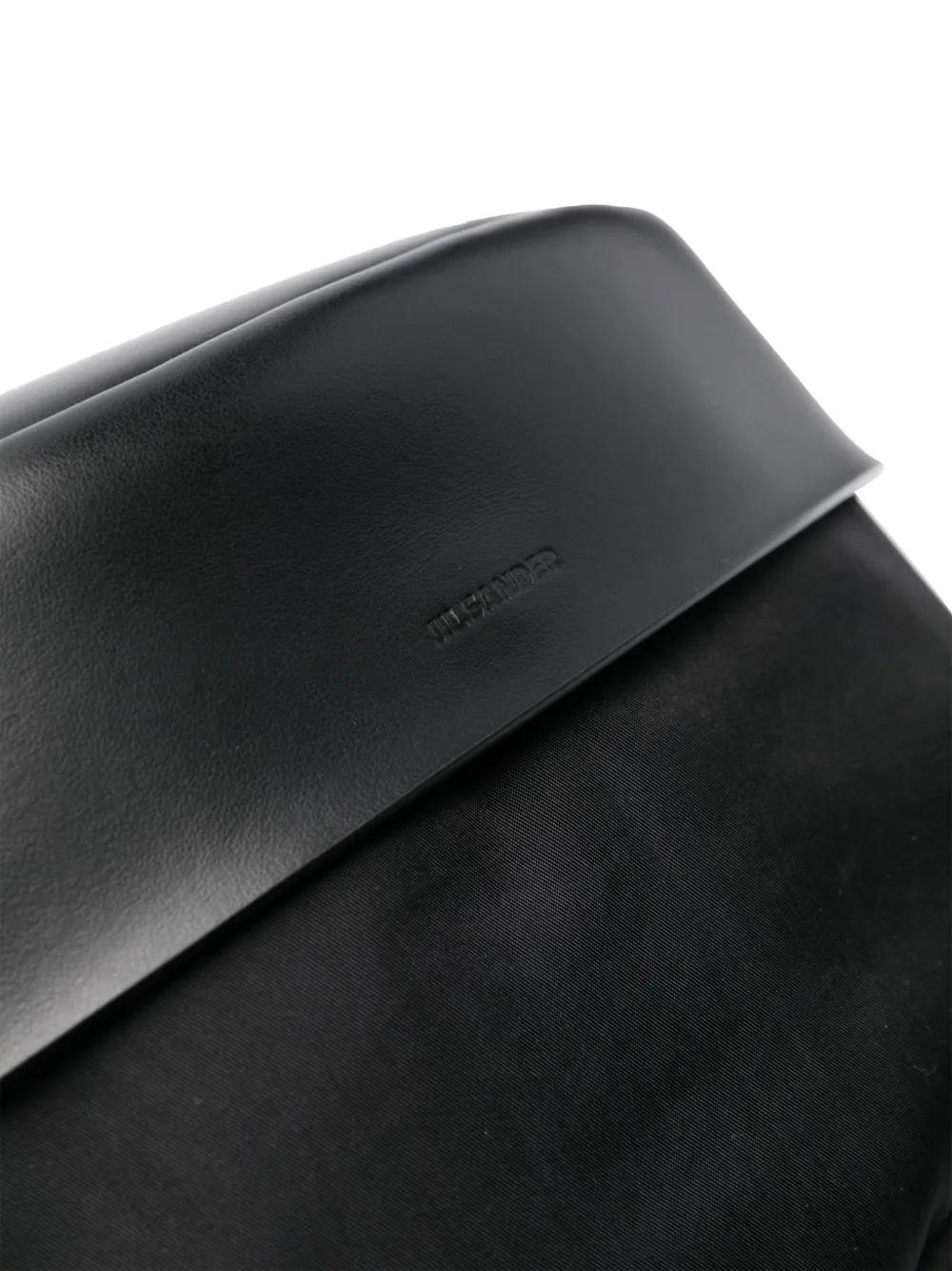 JIL SANDER Medium Lid Belt Bag In Black Product Image