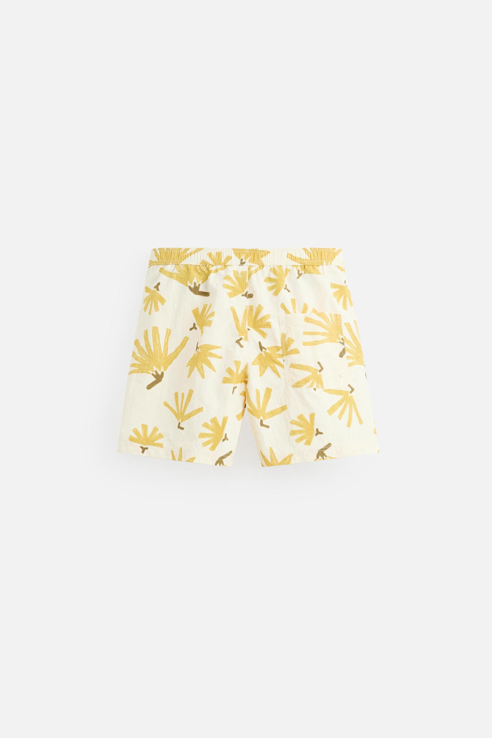 FLORAL PRINT LONG SWIMSUIT Product Image
