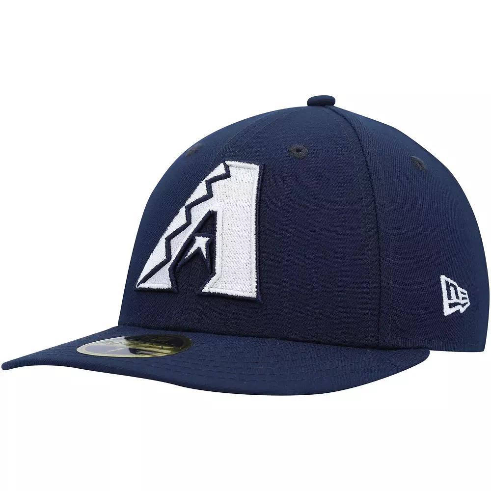 Men's New Era Navy Arizona Diamondbacks Oceanside Low Profile 59FIFTY Fitted Hat, Size: 7, Blue Product Image