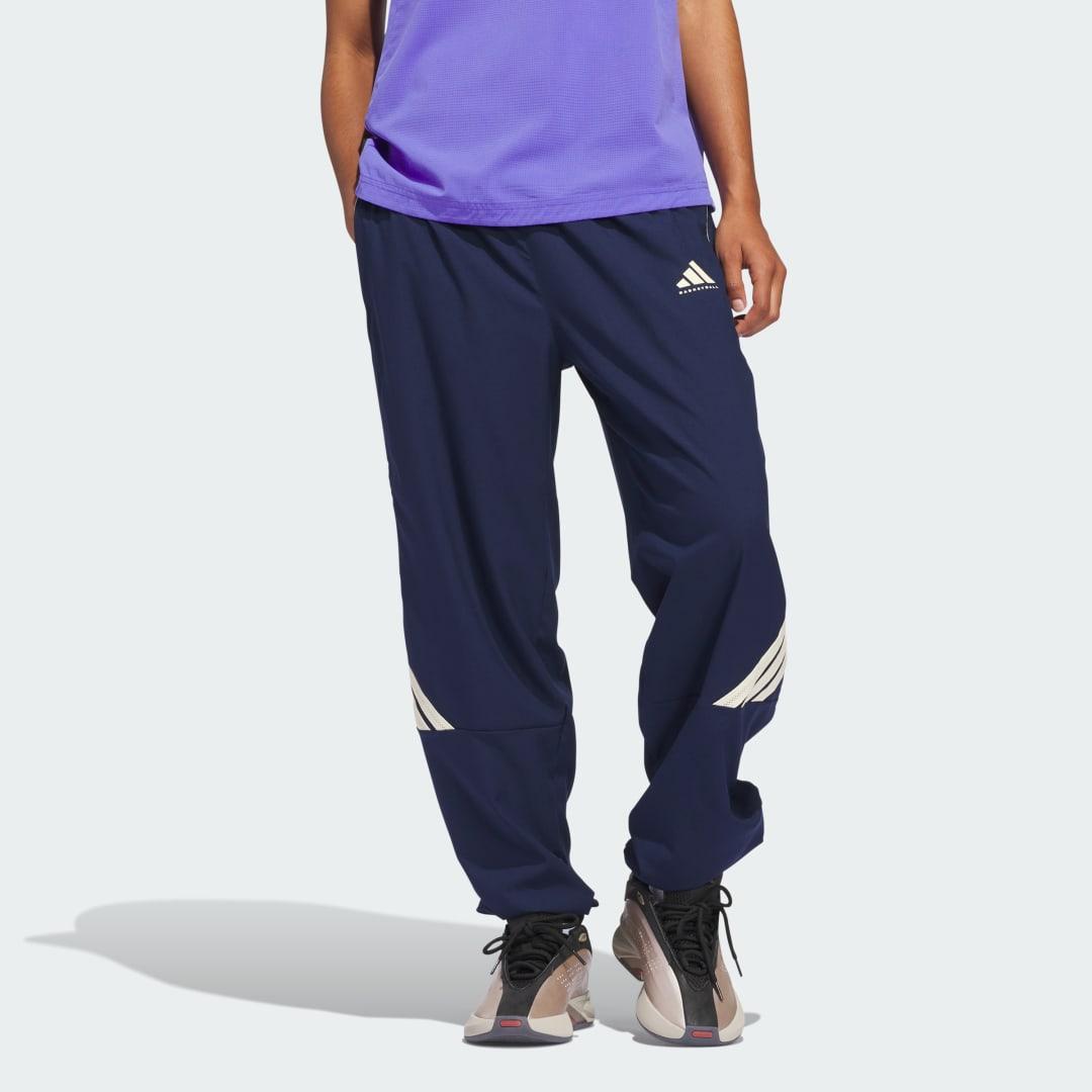 adidas Select Woven Pants Night Indigo XS Womens Product Image