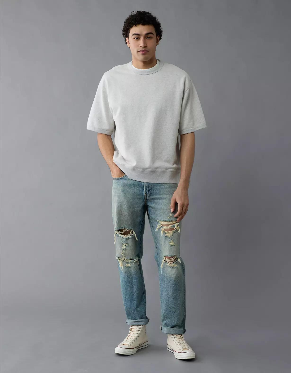 AE Short-Sleeve Sweatshirt Product Image