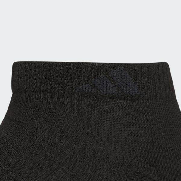 Men's adidas 6-Pack Superlite 3.0 Low-Cut Socks, Size: 8-12, White Black Product Image