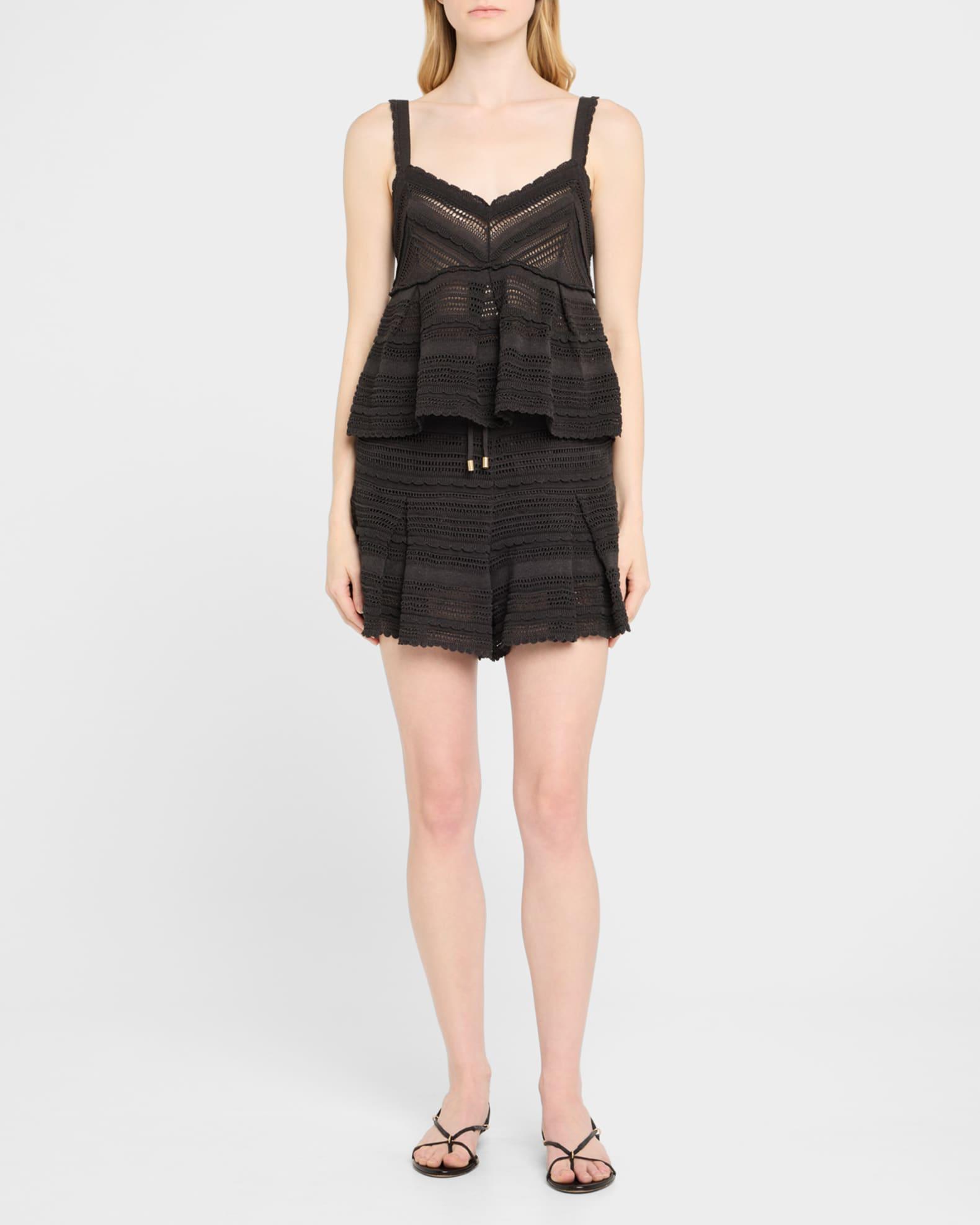 Lucky Lace Knit Tank Top Product Image