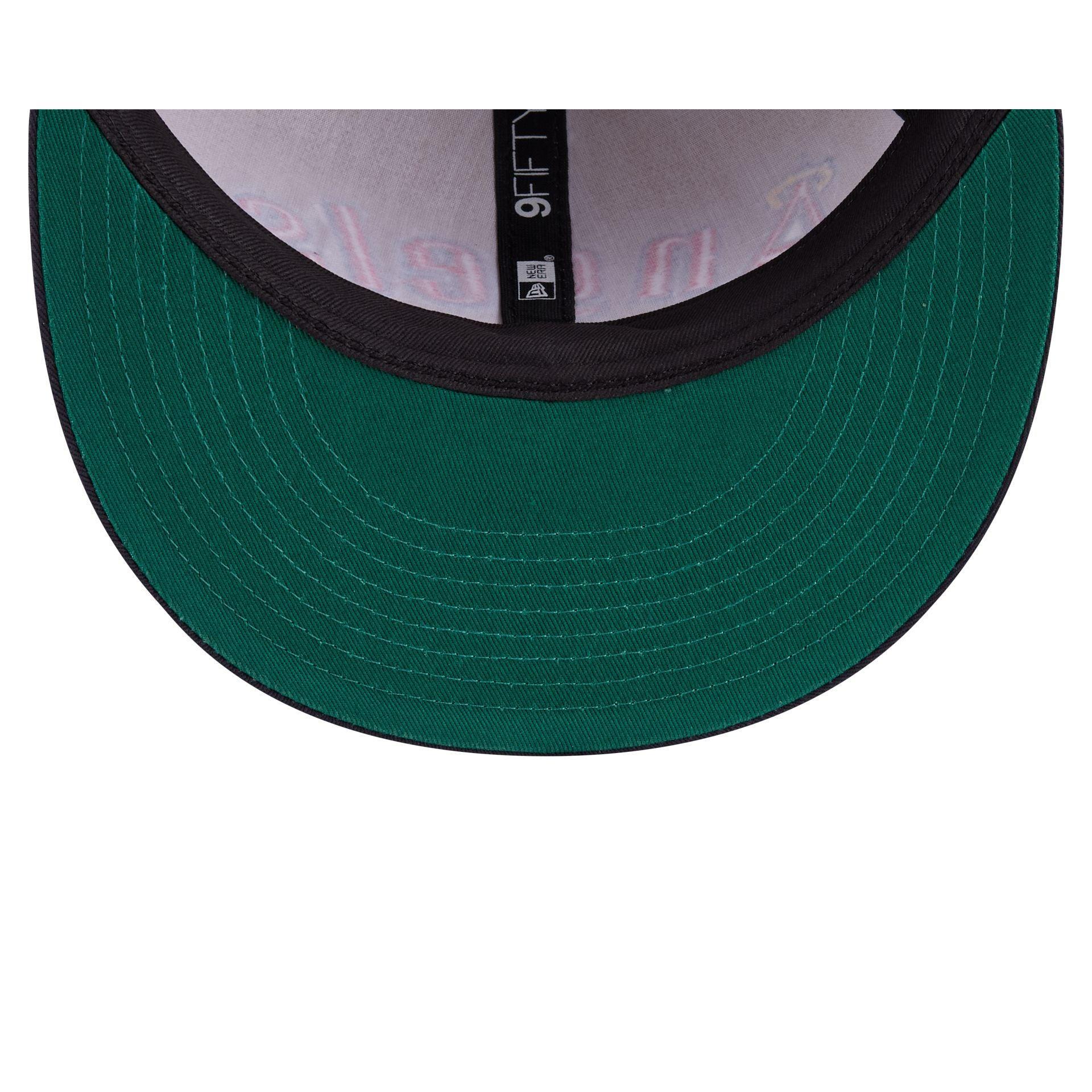 Los Angeles Angels Wheat Retro Crown 9FIFTY Snapback Hat Male Product Image
