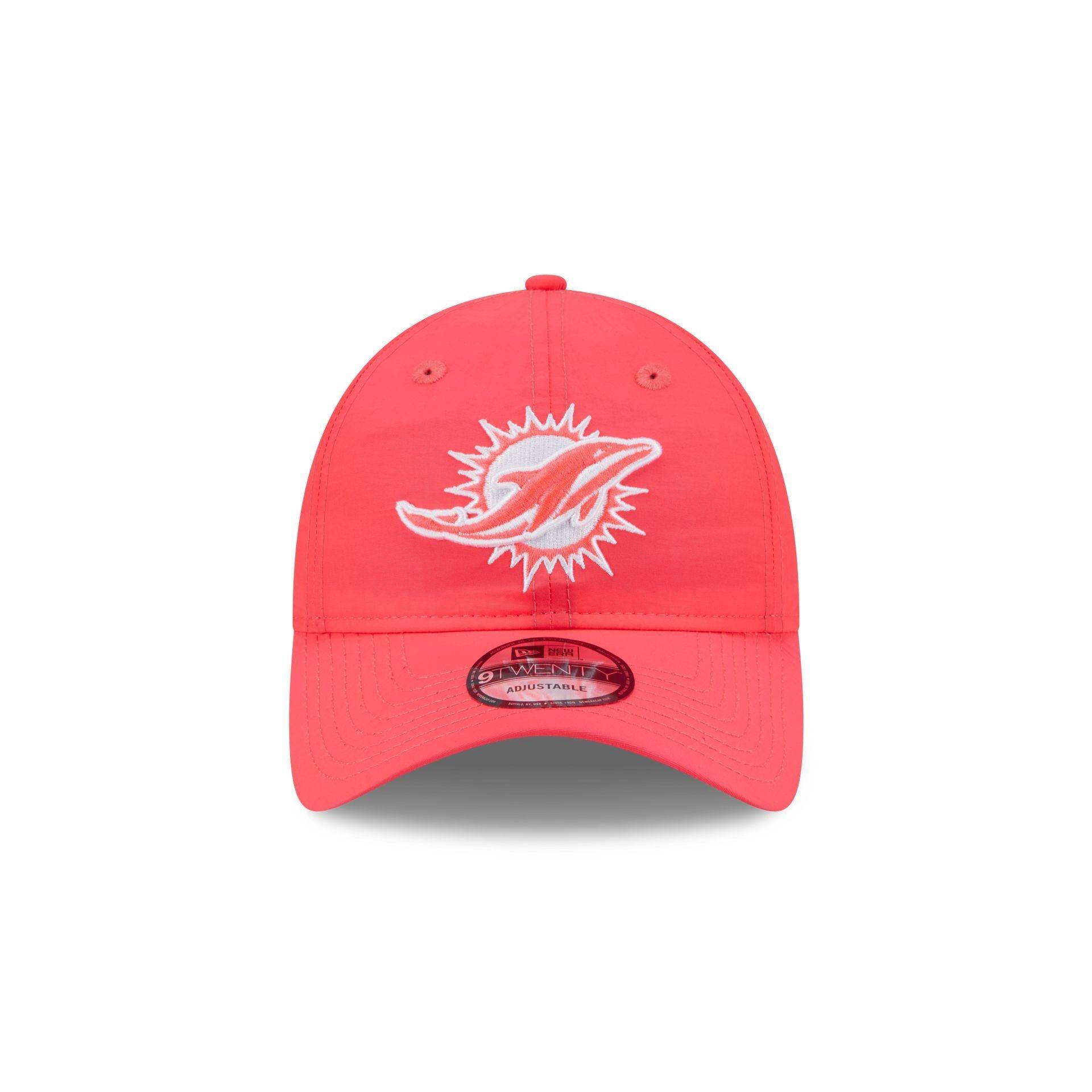 Miami Dolphins Everyday Nylon Pink 9TWENTY Adjustable Hat Male Product Image