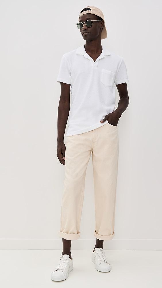 Orlebar Brown Terry Polo | Shopbop Product Image