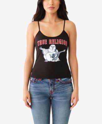 True Religion Womens Vintage-Style Baby Tank Product Image