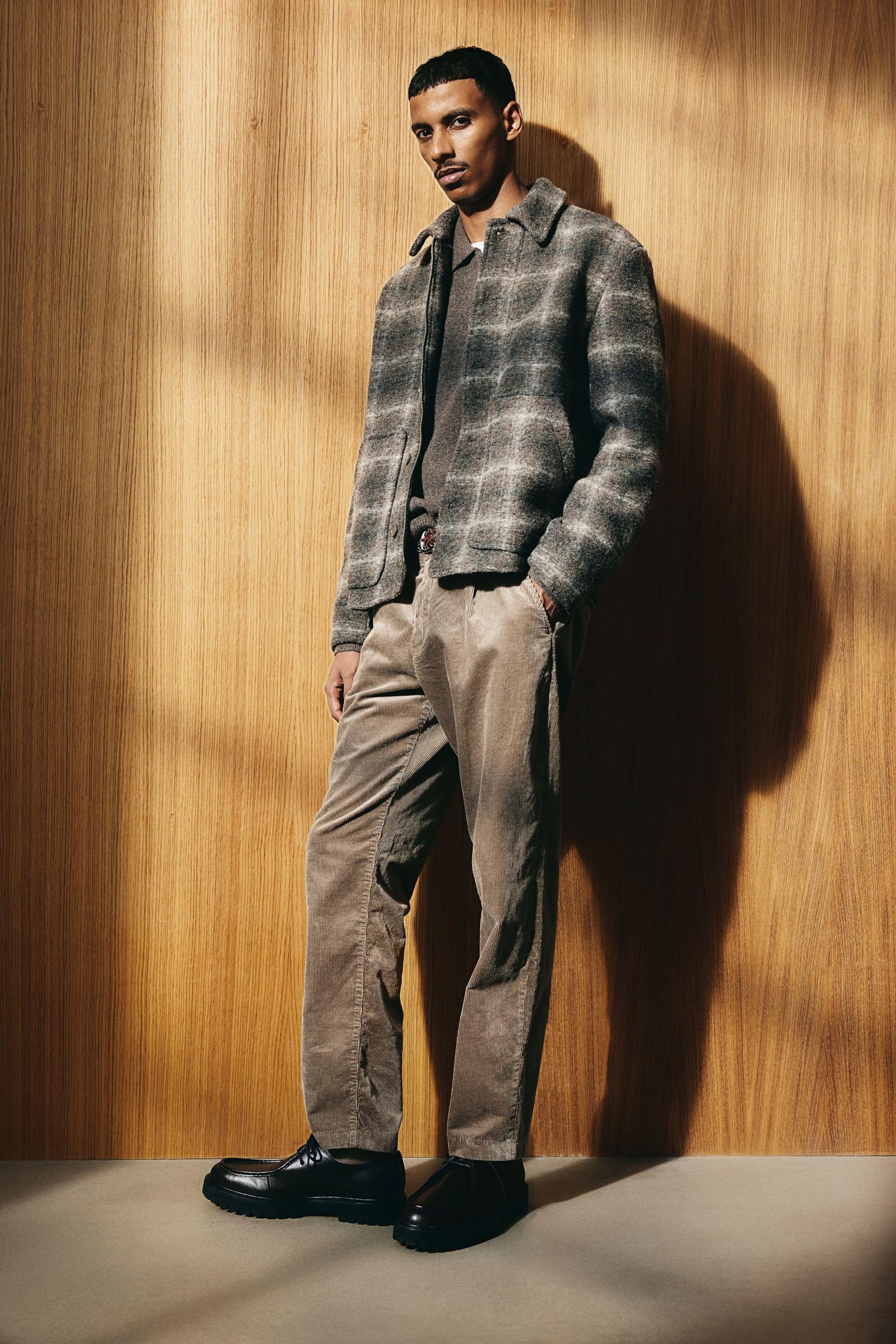 Regular Fit Corduroy Pants Product Image