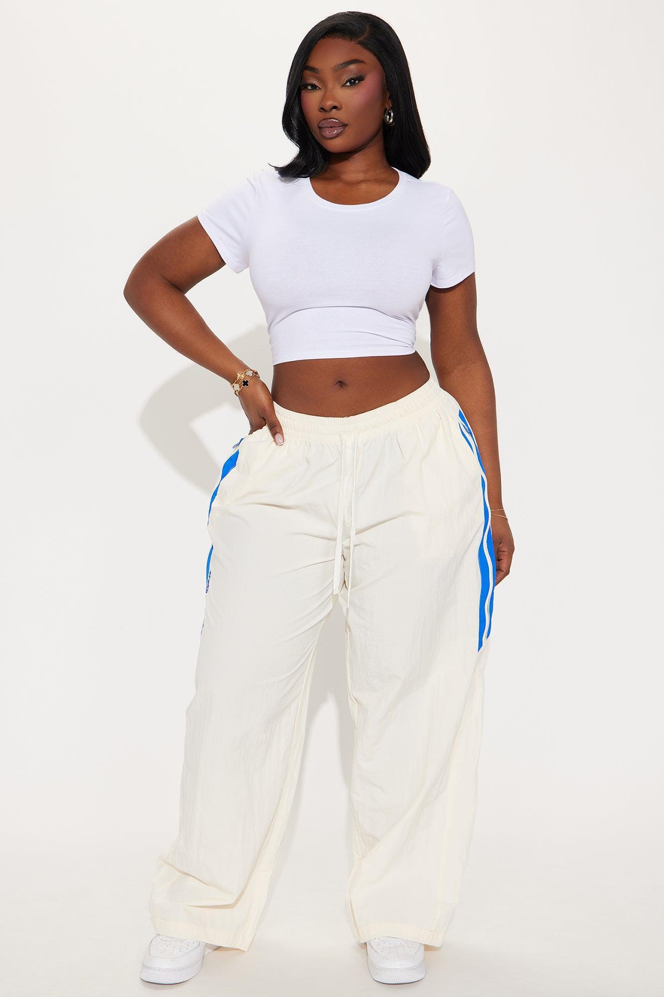 Taylor Windbreaker Track Pant - Cream Product Image
