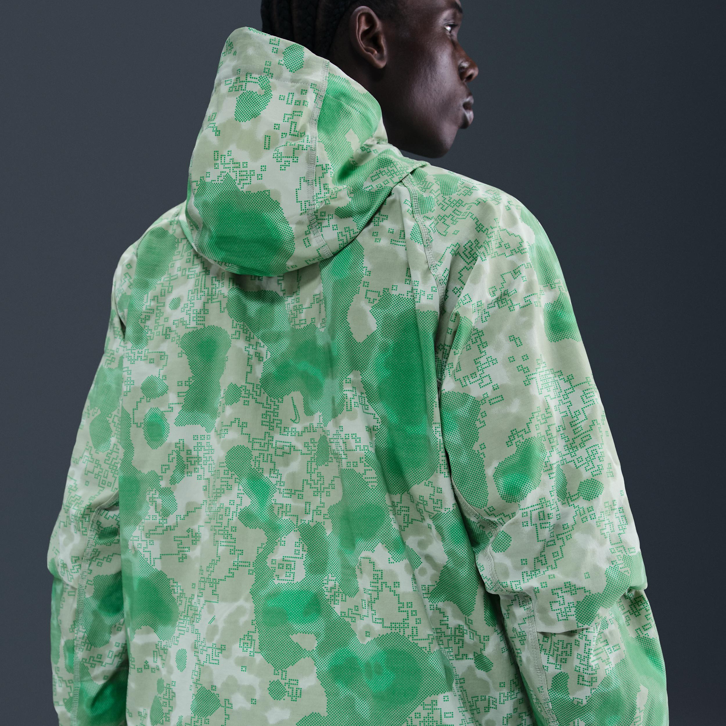 Nike Men's Tech Dri-FIT Woven Camo Windrunner Jacket Product Image
