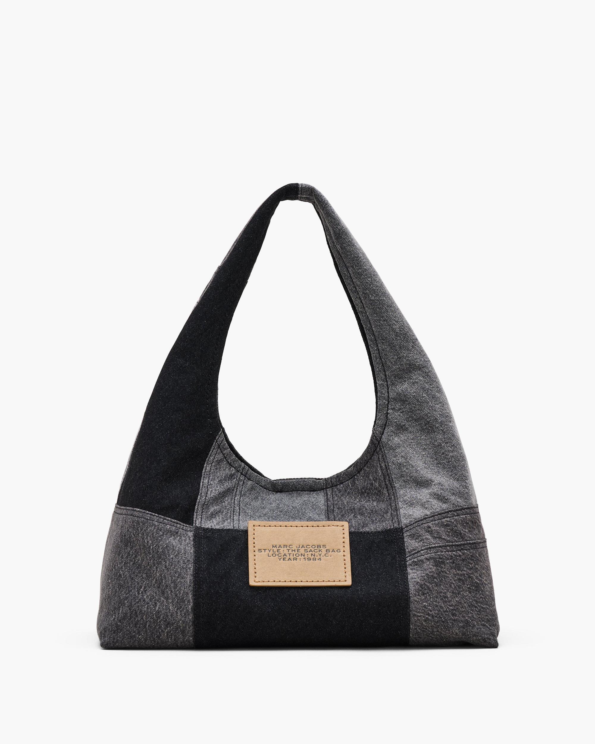 The Patchwork Denim Sack Bag Product Image