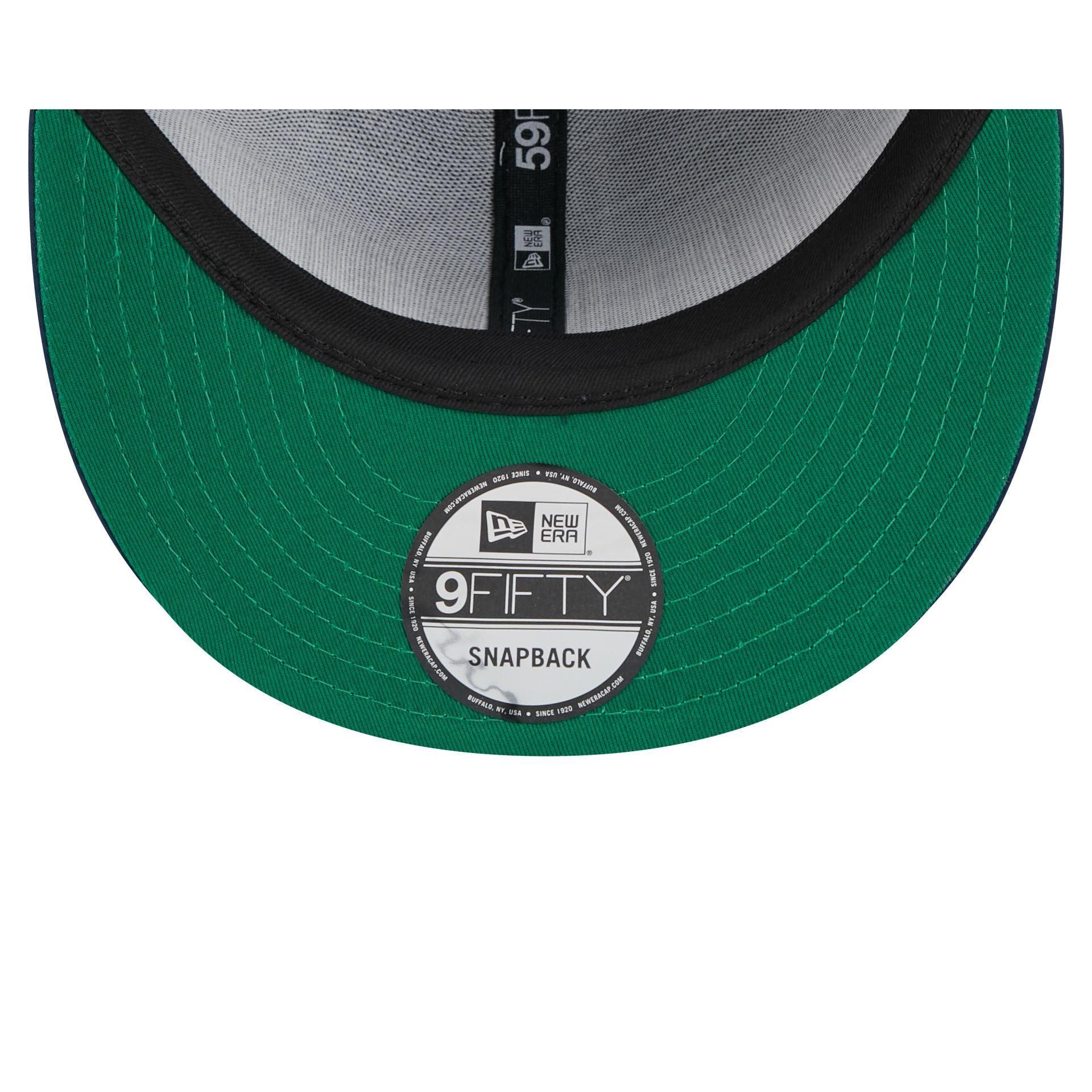 Dallas Mavericks Satin Pin 9FIFTY Snapback Hat Male Product Image