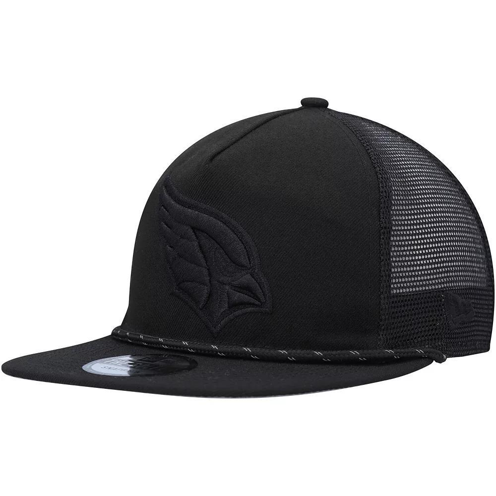 Men's New Era Black Arizona Cardinals Illumination Golfer Snapback Trucker Hat Product Image