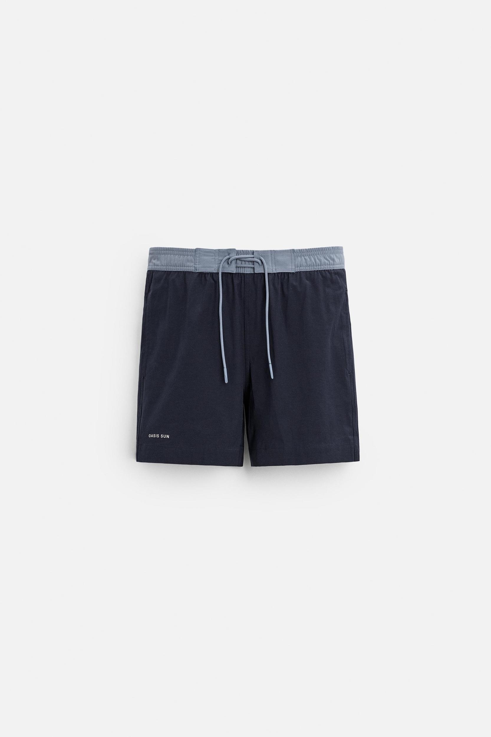 CONTRAST REGULAR SWIMSUIT Product Image