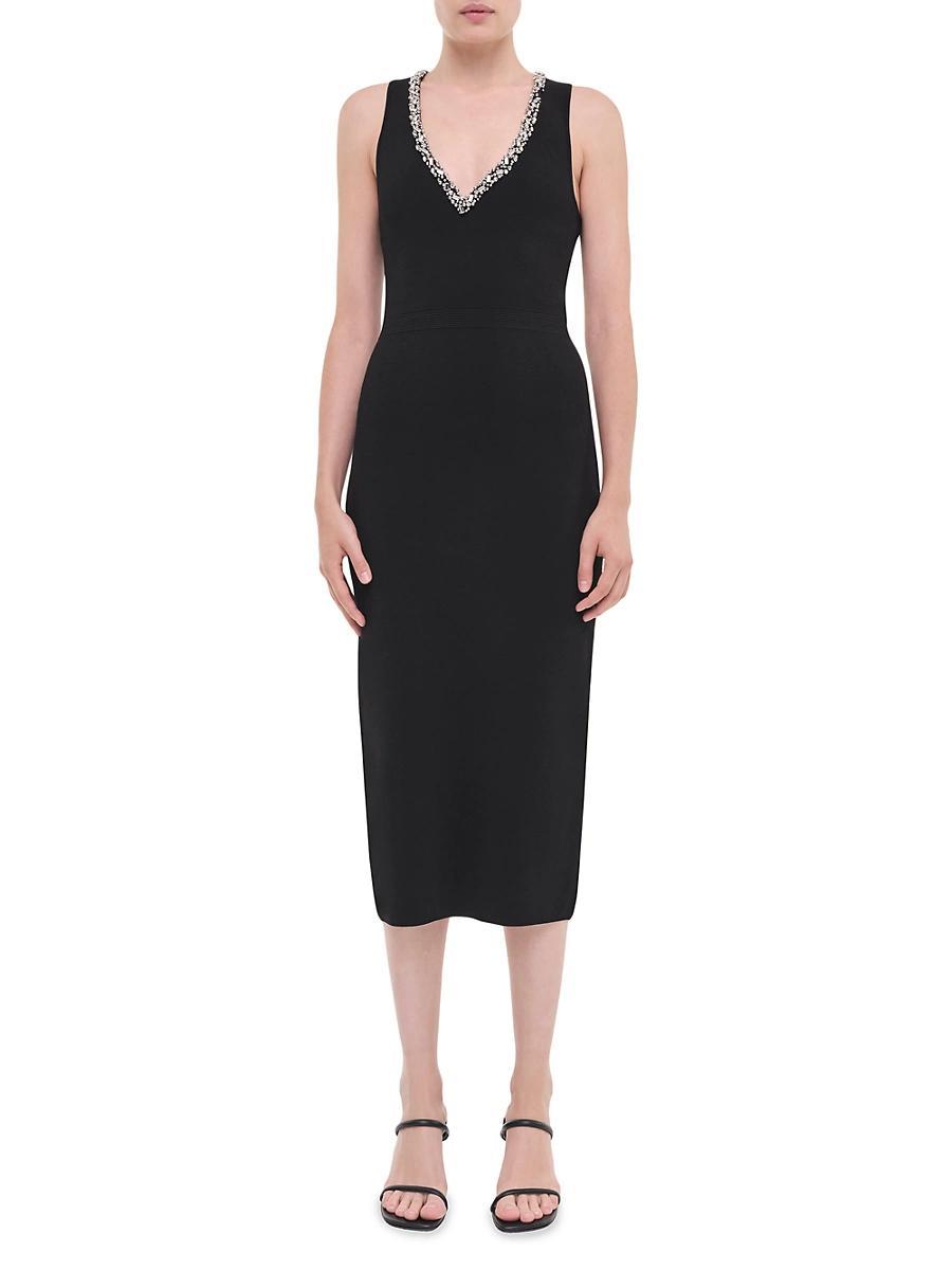 Womens Khari Embellished Midi-Dress Product Image