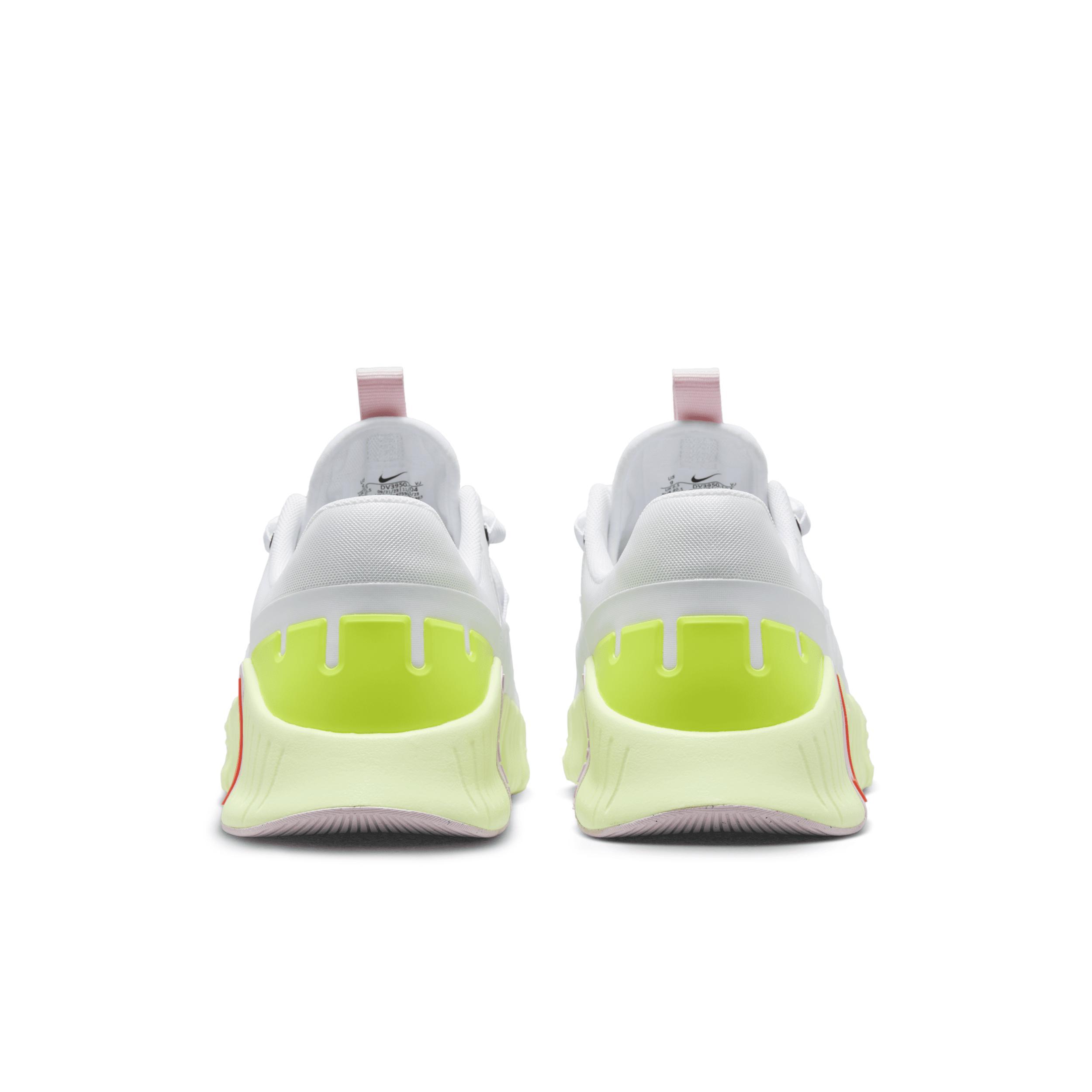 Nike Womens Free Metcon 5 - Running Shoes Bright Crimson/White/Barely Volt Product Image