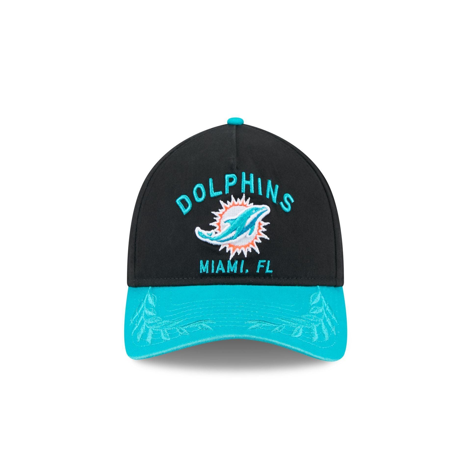Miami Dolphins 2025 Draft 9TWENTY A-Frame Adjustable Hat Male Product Image