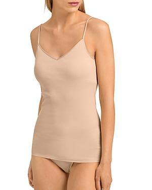 Hanro Cotton Seamless Padded Spaghetti Strap Cami Product Image