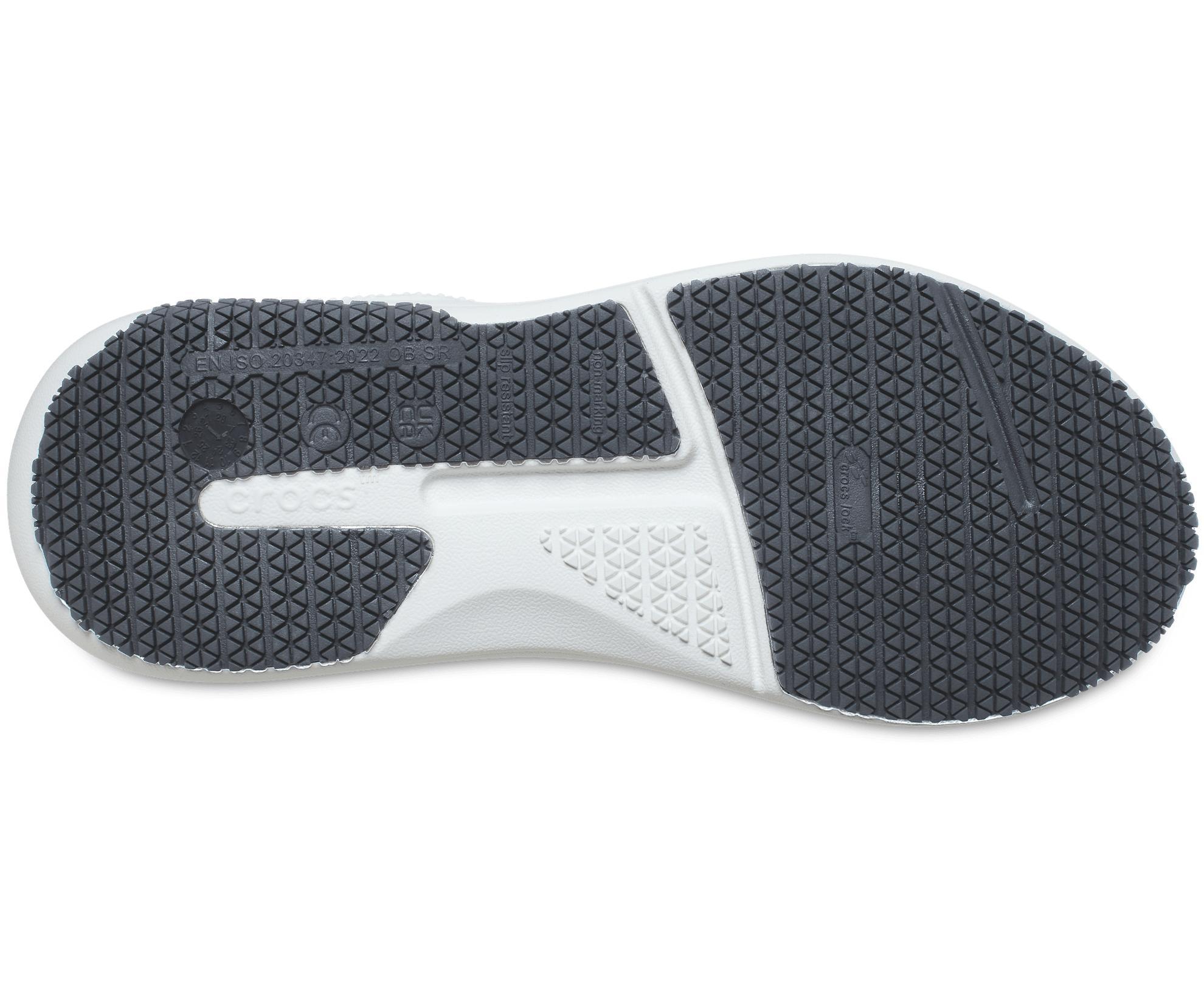 Crocs On The Clock Women's Work Sneakers, Size: 8, Black Product Image