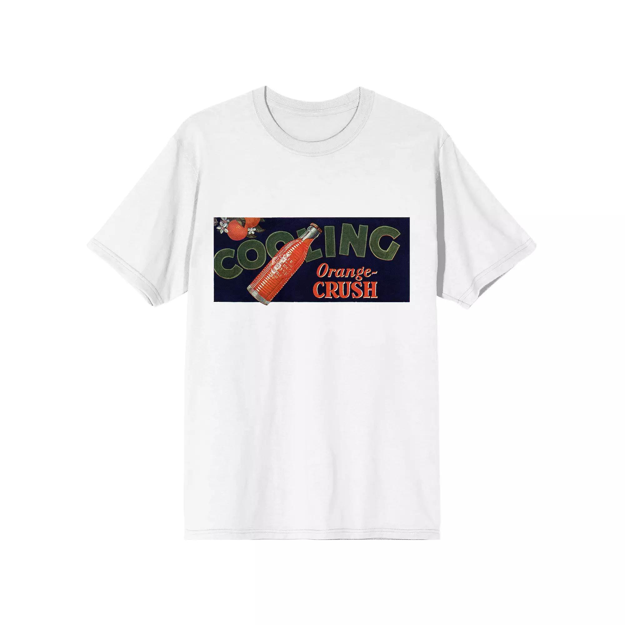Men's Orange Crush Cooling Orange Tee, Size: XL, White Product Image