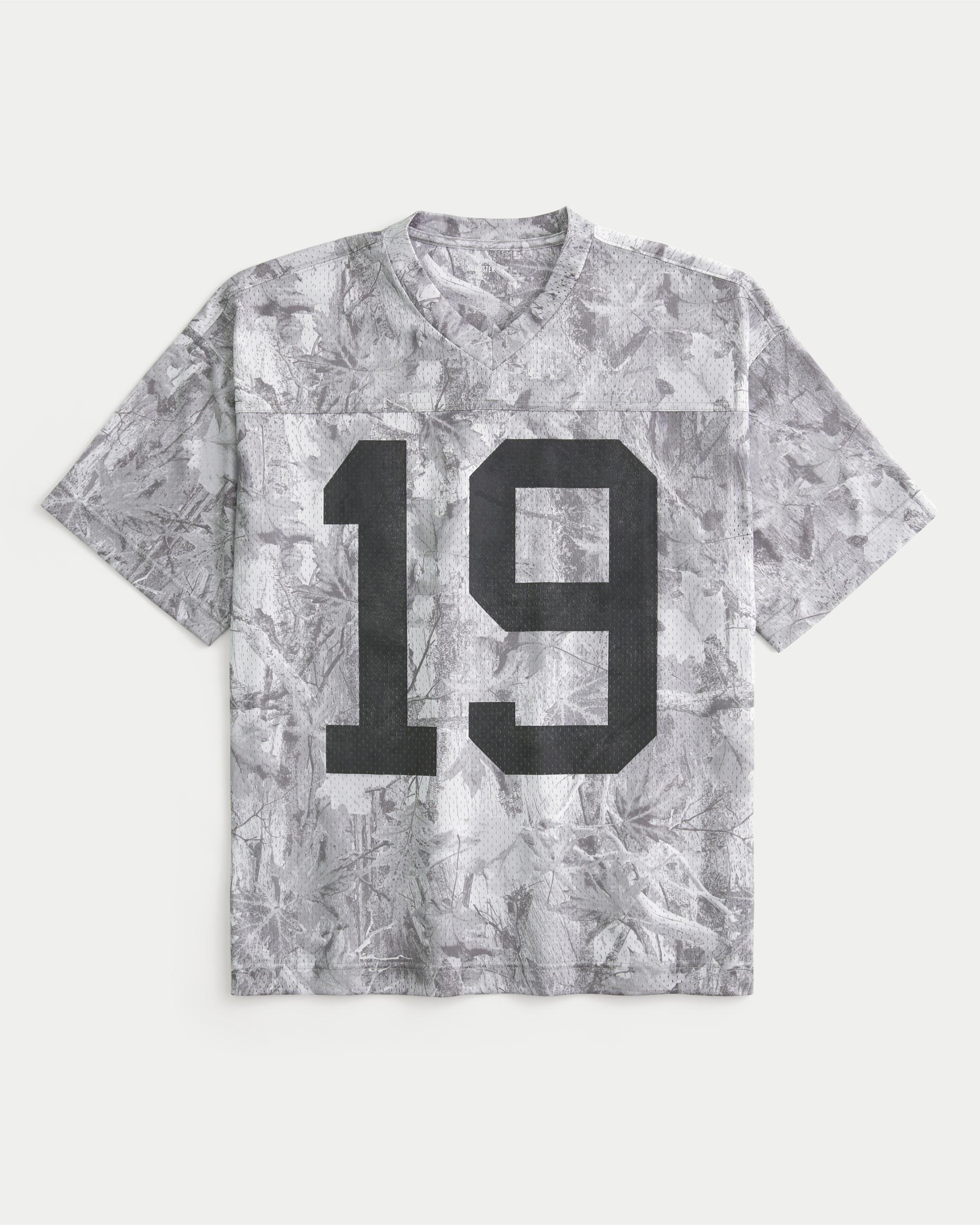 Baggy Graphic Camo Jersey Product Image