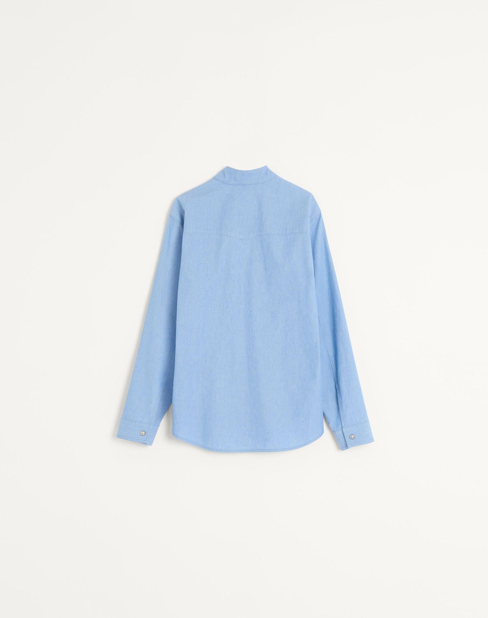 Denim Shirt With Cabochons Product Image