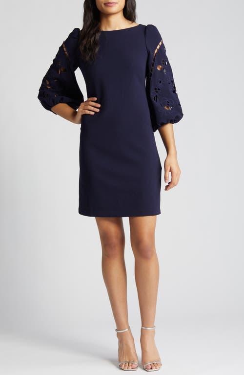 Vince Camuto Signature Crepe Shift Dress Women's Dress Product Image