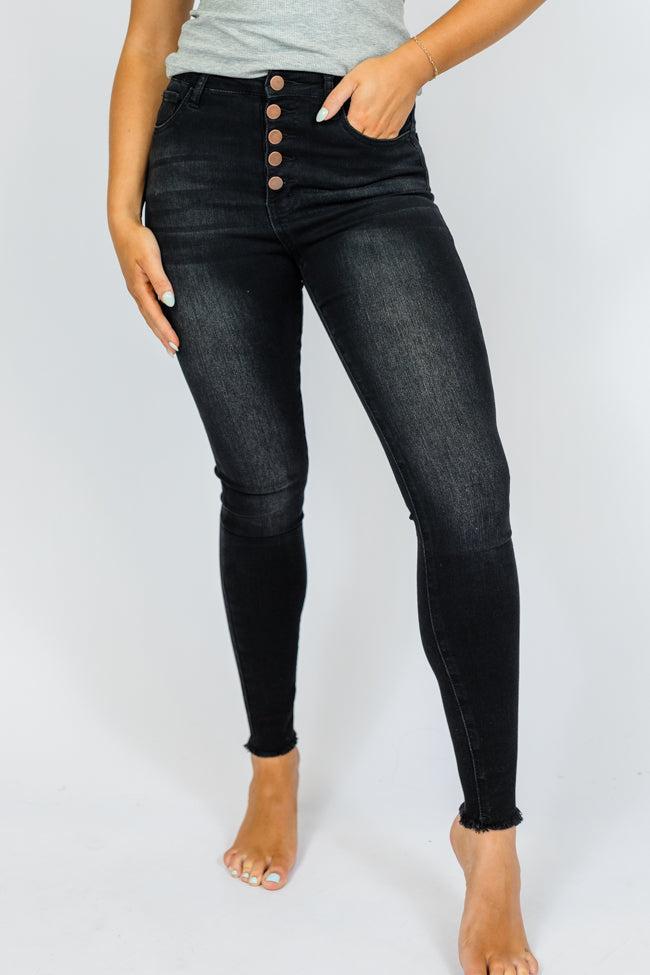 Chelsie Black Skinny Tall Jeans FINAL SALE Product Image