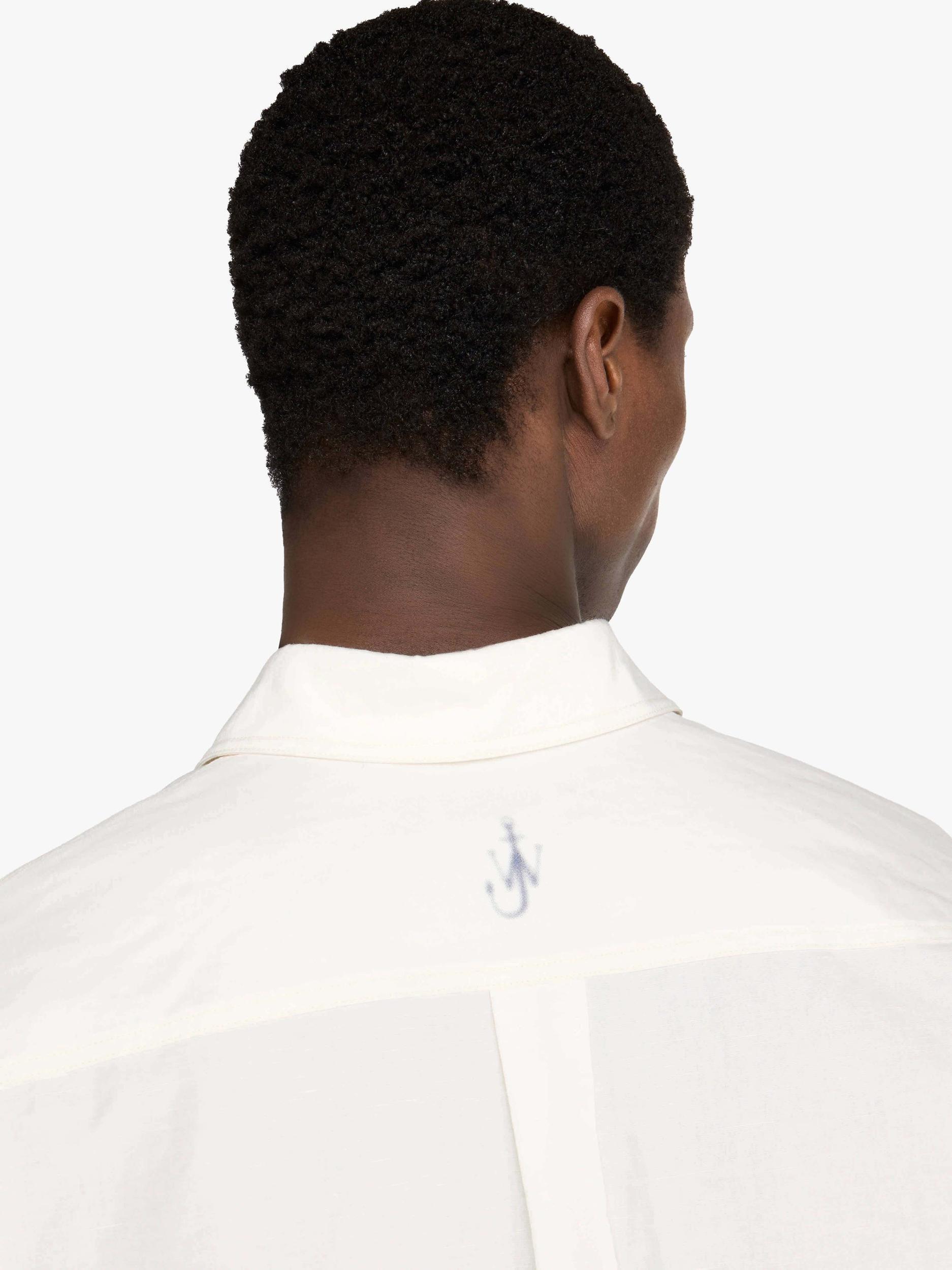 FENCE PRINTED BOXY SHIRT Product Image