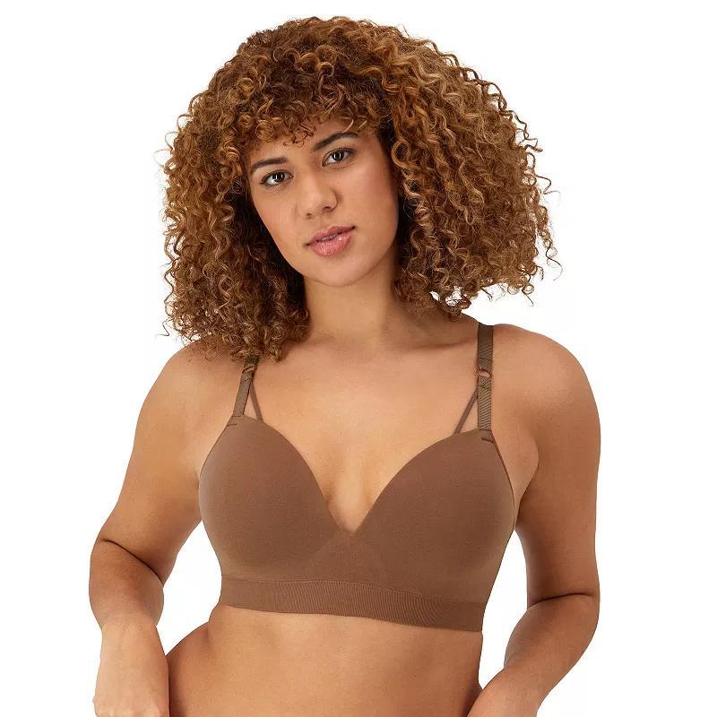 Women's Maidenform Seamless Sweetheart Wireless Bra DM2330, Size: Medium, Black Product Image