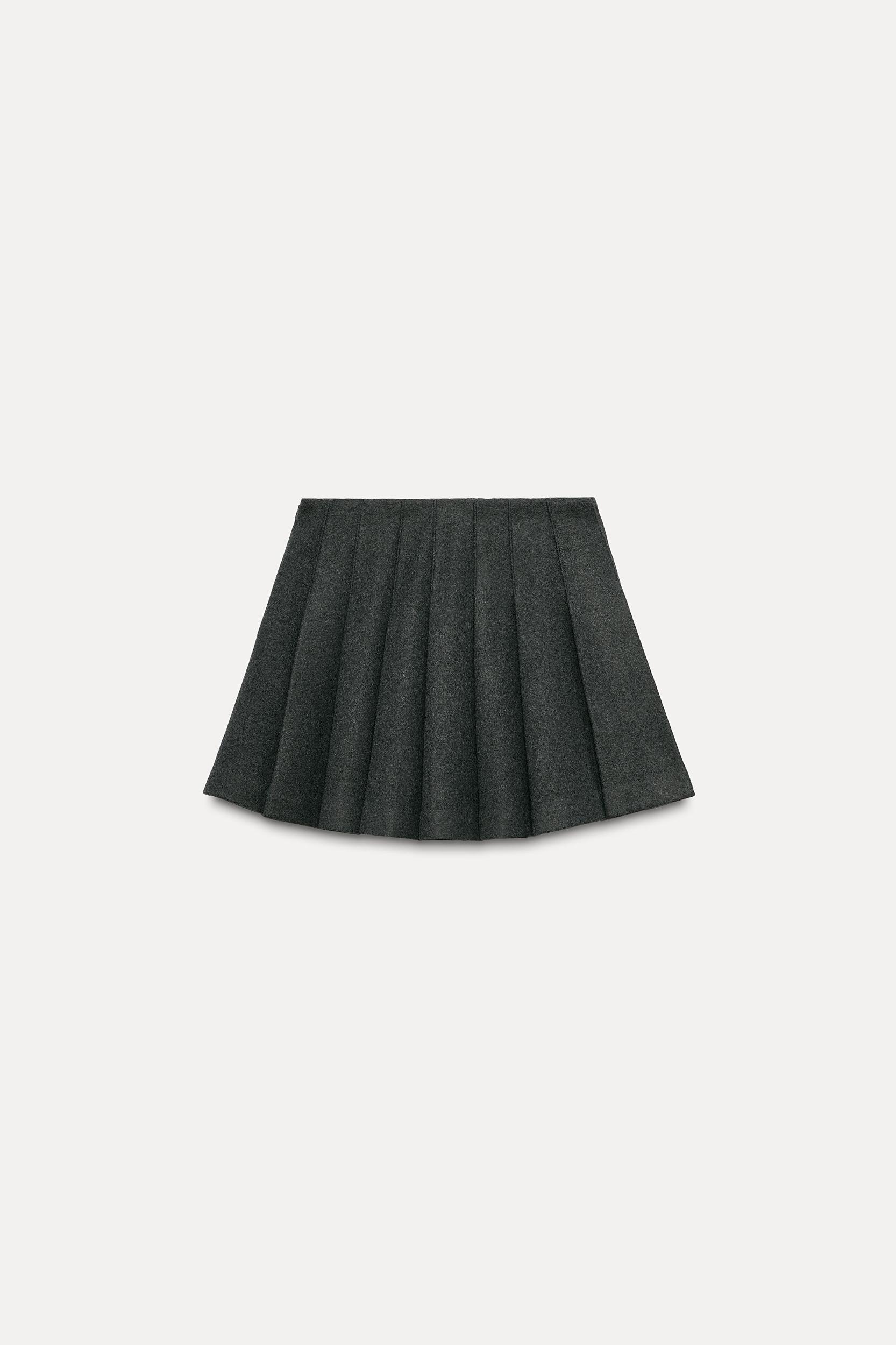 PLEATED MINI SKIRT Product Image