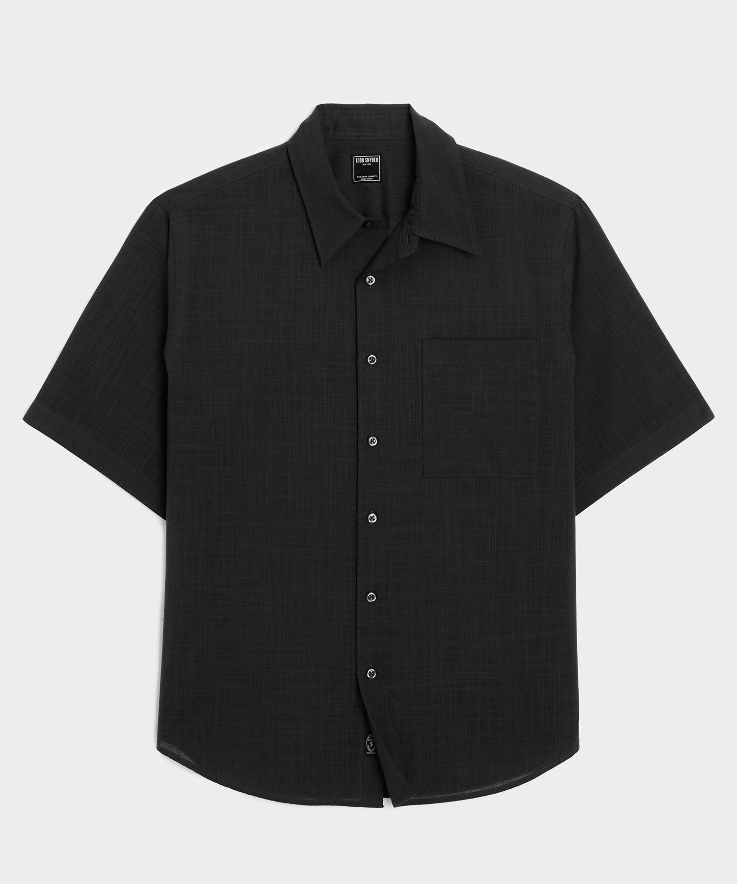Relaxed Summerweight Point Collar Shirt Product Image