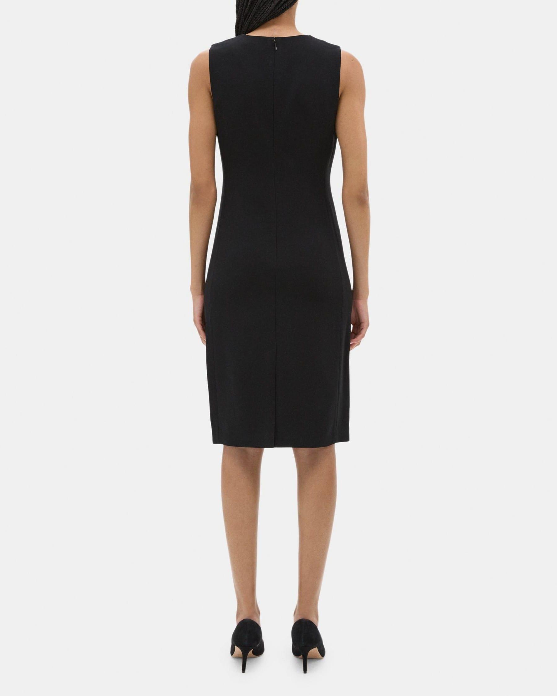 Sheath Dress in Crepe Product Image