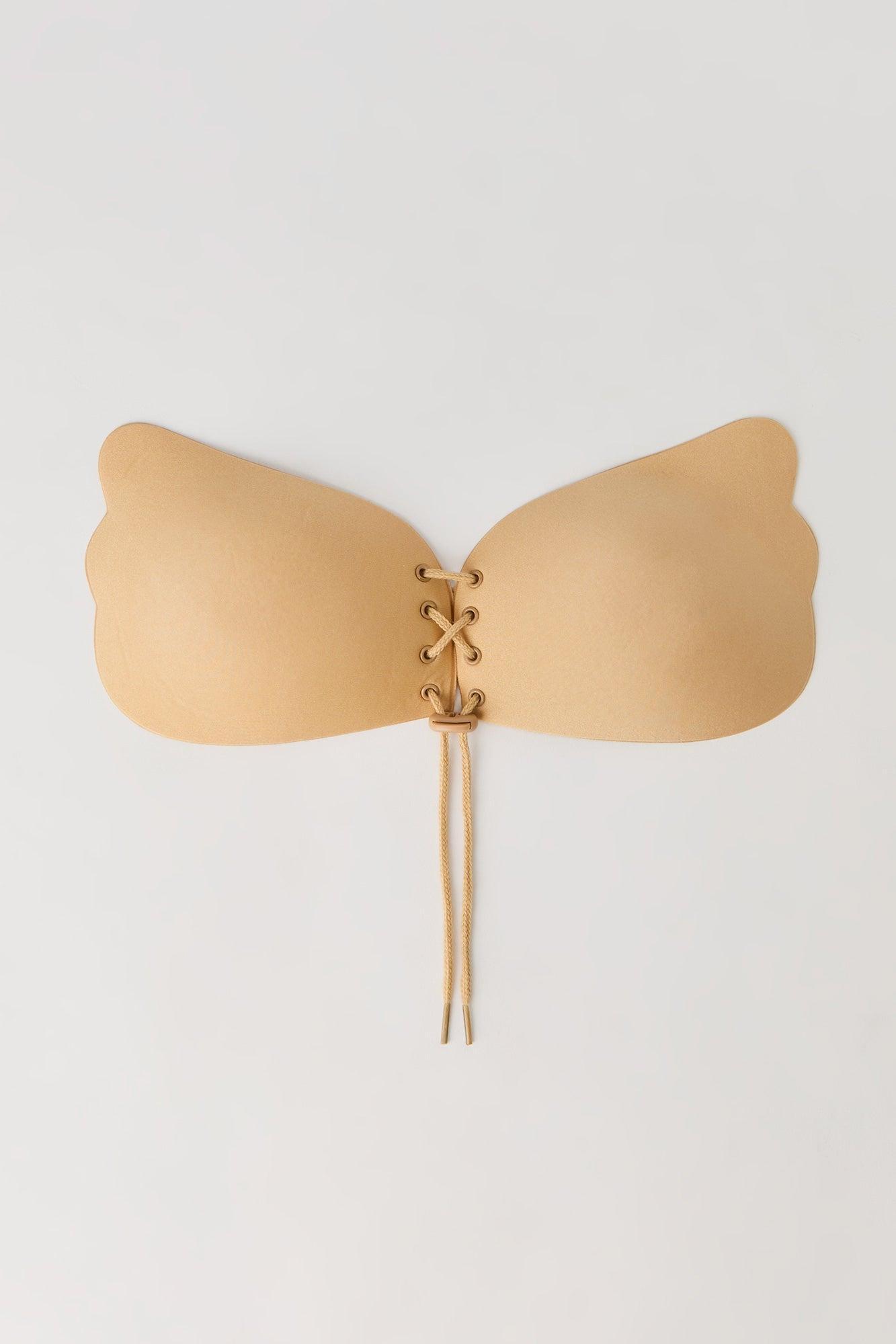 Lace Up Strapless Sticky Bra Female Product Image