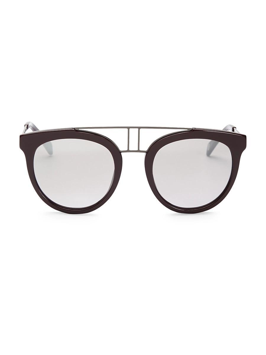 Mens 54MM Aviator Sunglasses Product Image