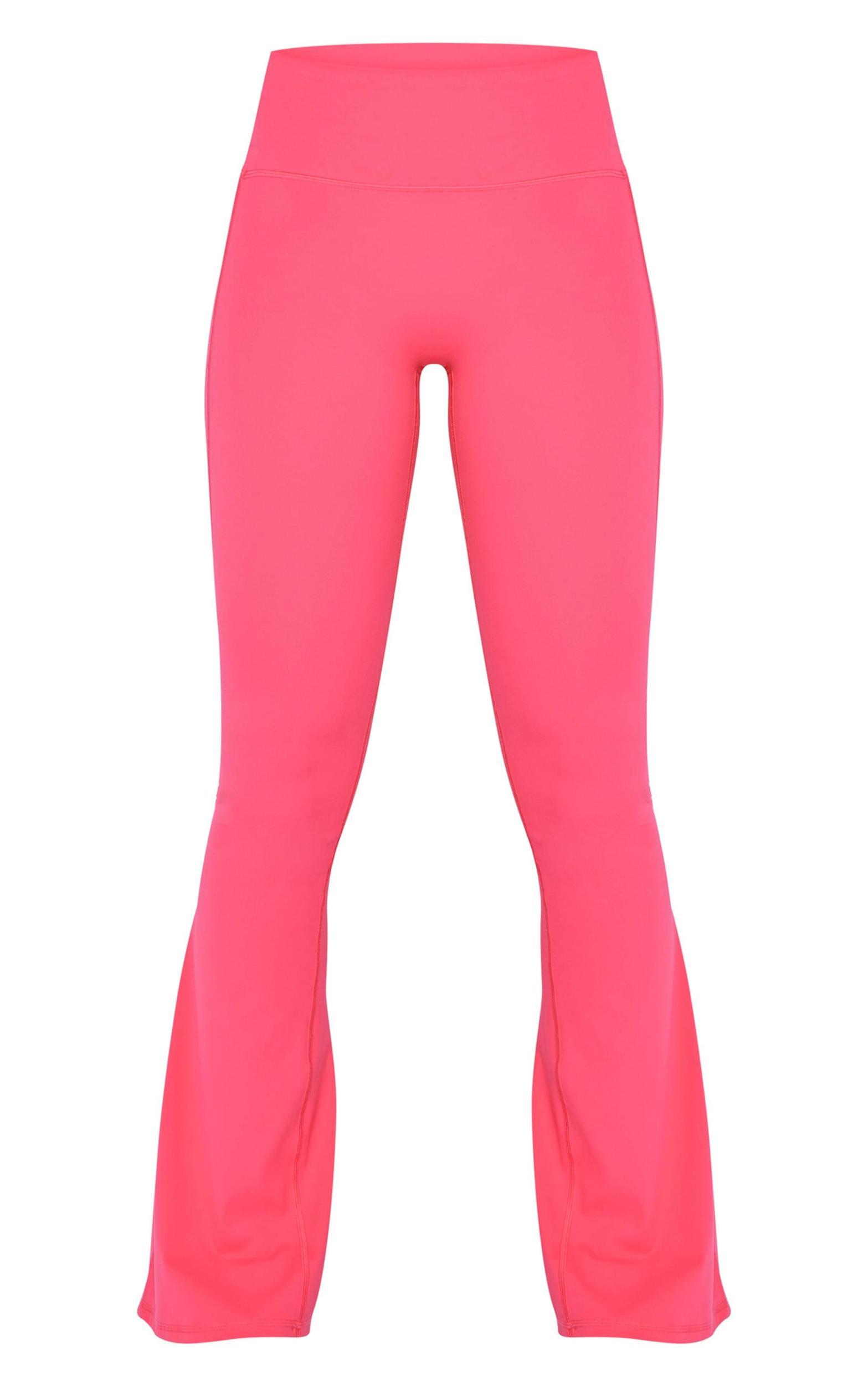 Raspberry Sculpt Flare Yoga Pants Product Image