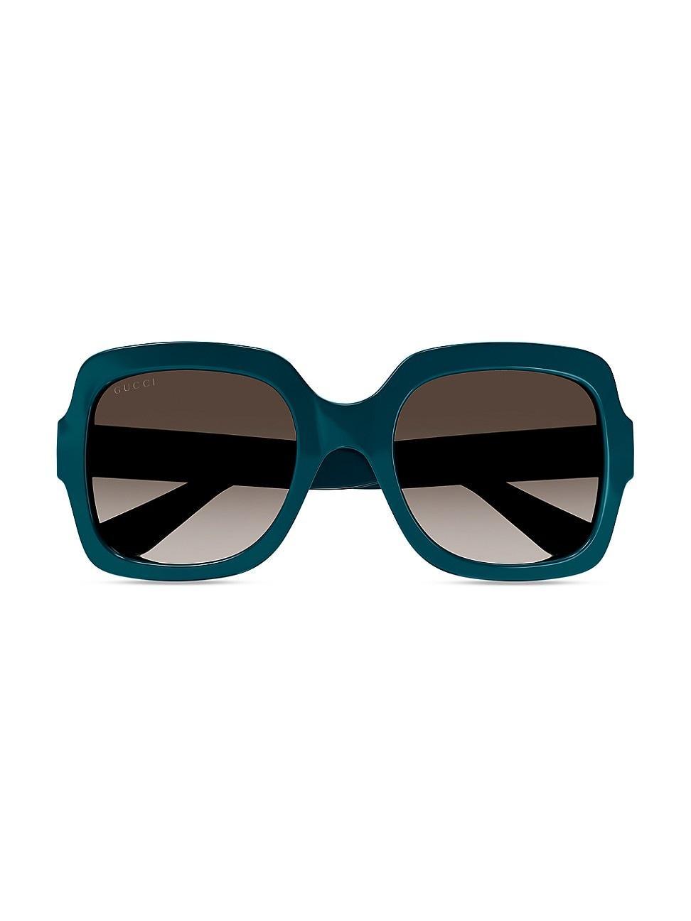 Gradient GG Square Injection Plastic Sunglasses Product Image