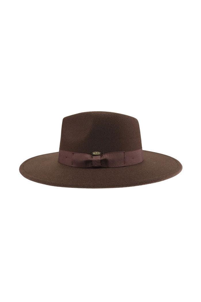 Grosgrain Bow C.C Vegan Felt Hat Product Image